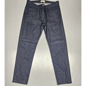 Baldwin Jeans Mens 34x32 Brennan Modern Straight‎ Dark Wash Designer Denim
